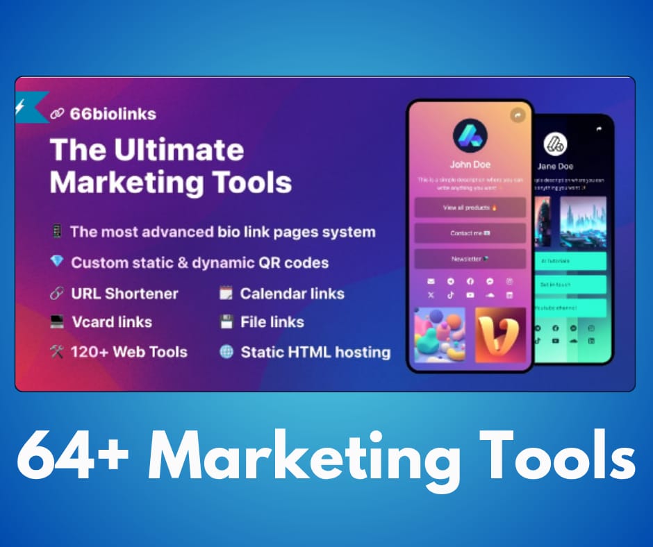 64+ Marketing Tools